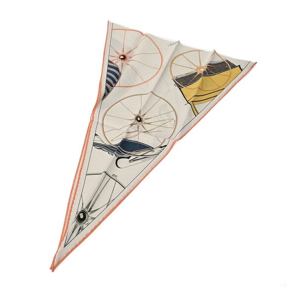 HERMES Black Silk Scarf - Picture 3 of 16